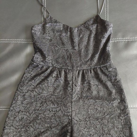Garage black lace medium romper - Picture 1 of 2